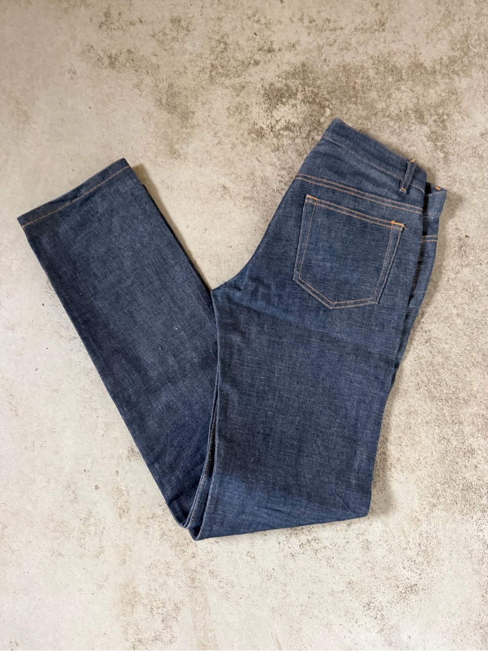 A.P.C. Dark Blue Straight-Leg Jeans